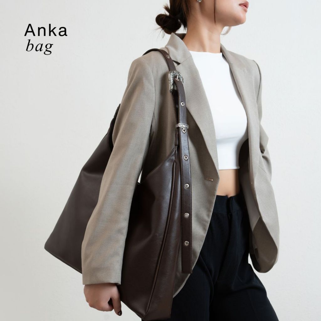 Anka bag - AMRETA - TAS WANITA - VINTAGE HOBO BAG - TAS LAPTOP FIT 16 INCH