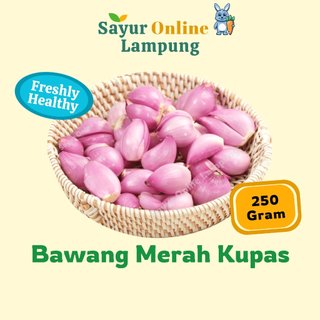 Bawang Merah Kupas 250 gr