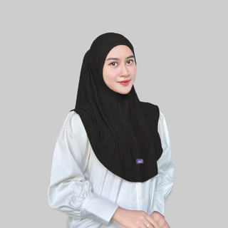 AIDA - Bergo Instan Rayon Mima Bergo Olahraga Non Pet Bahan Kaos Rayon Size M