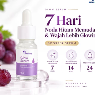 Glow Serum/ Serum Pemutih Wajah Glowing Cepat BPOM