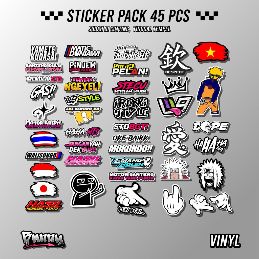 Jual Stiker Helm Keren Terlengkap & Harga Terbaru Oktober 2026 | Shopee ...