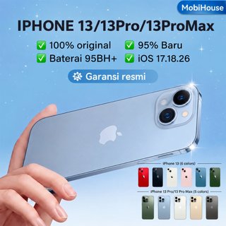 Jual Garansi Resmi iPhone 13/13Pro/13ProMax HP Second Murah Original ...