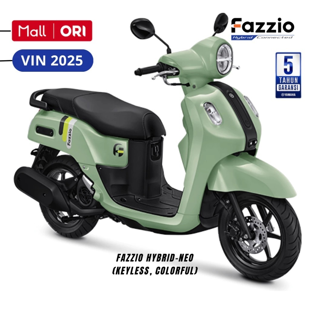 Sepeda Motor Yamaha Fazzio Hybrid Neo