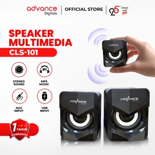 Multimedia Speaker Advance CLS-101 Super Bass 2.0 Channel speaker