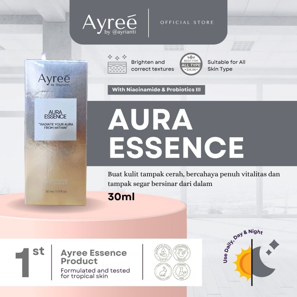 Jual Ayree Aura Essence 30ml | Shopee Indonesia