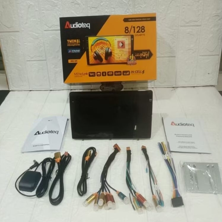 Jual Head Unit Android 10 Inch AUDIOTEQ Ram 8/128GB Bisa NFC Support ...