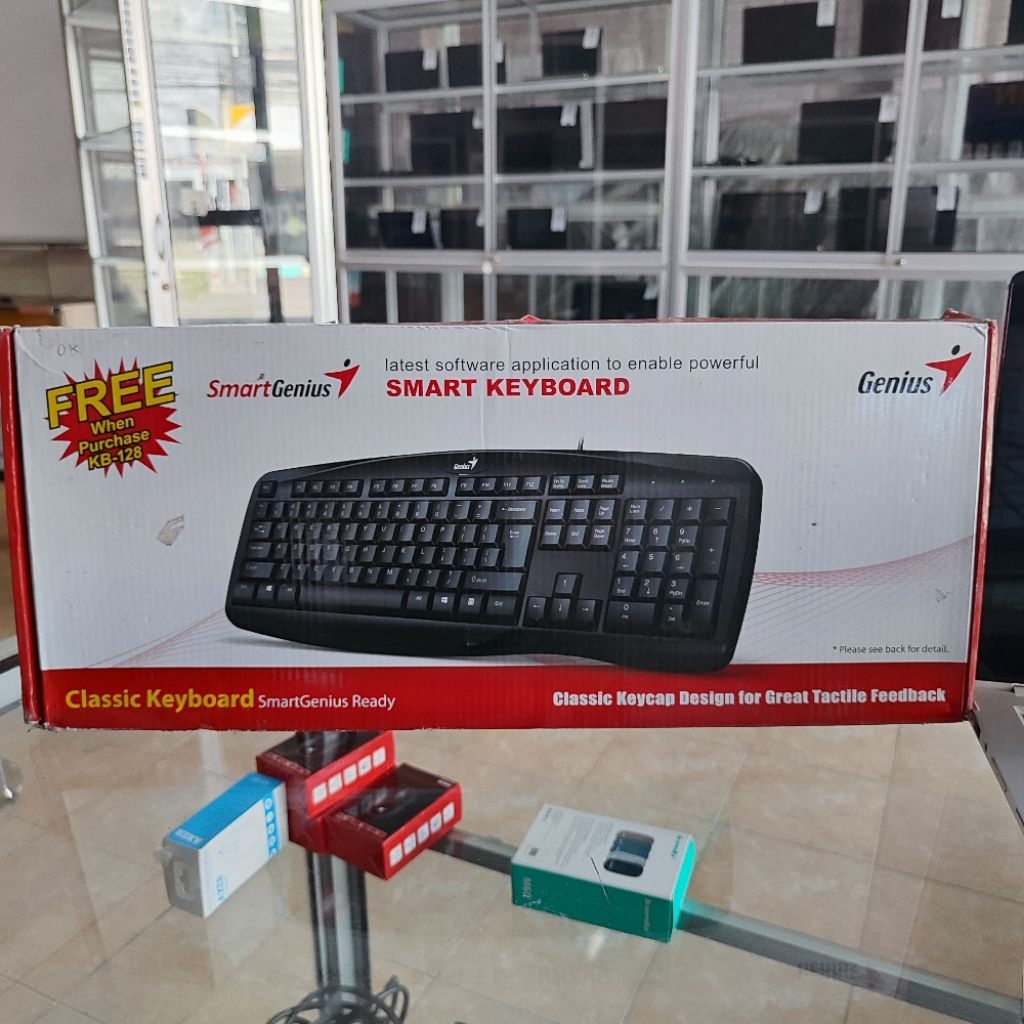 Jual keyboard Genius KB-128 Smart Keyboard | Shopee Indonesia
