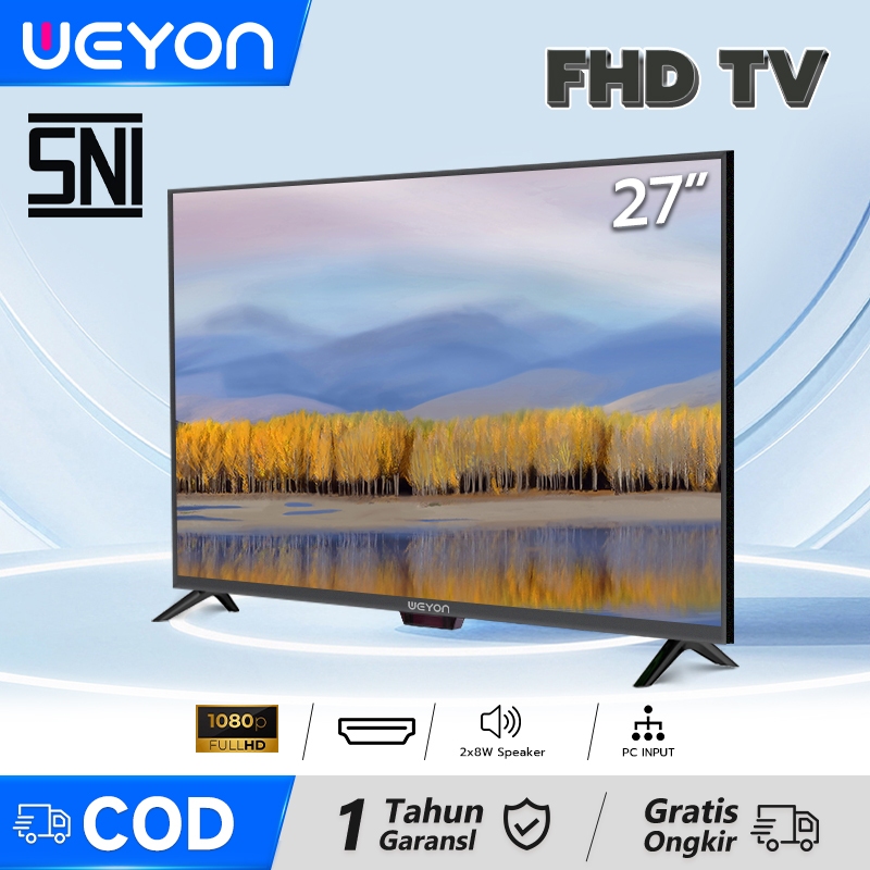 Jual WEYON Smart TV 27 inch/30 inch TV Android FHD TV LED 27/30 inch ...