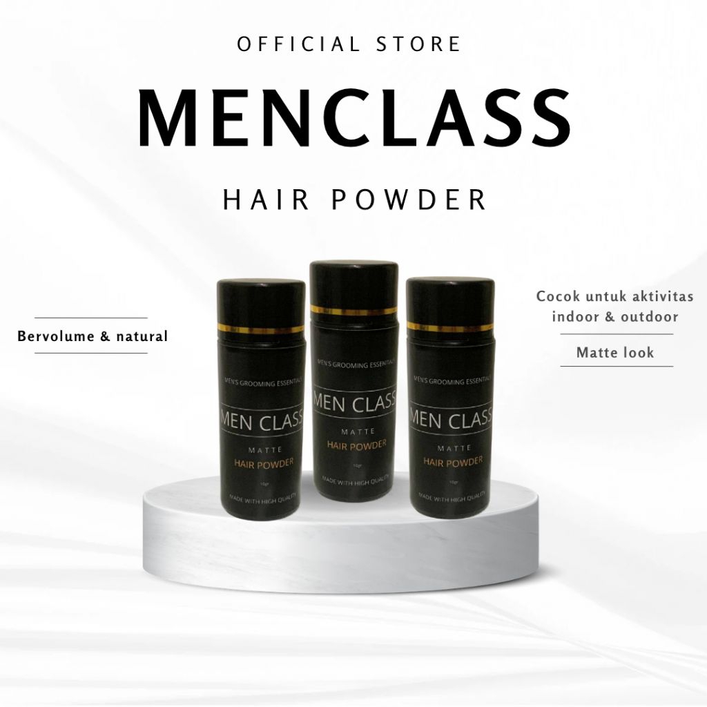 Jual Menclass hair powder - bedak styling rambut pria membuat bervolume ...