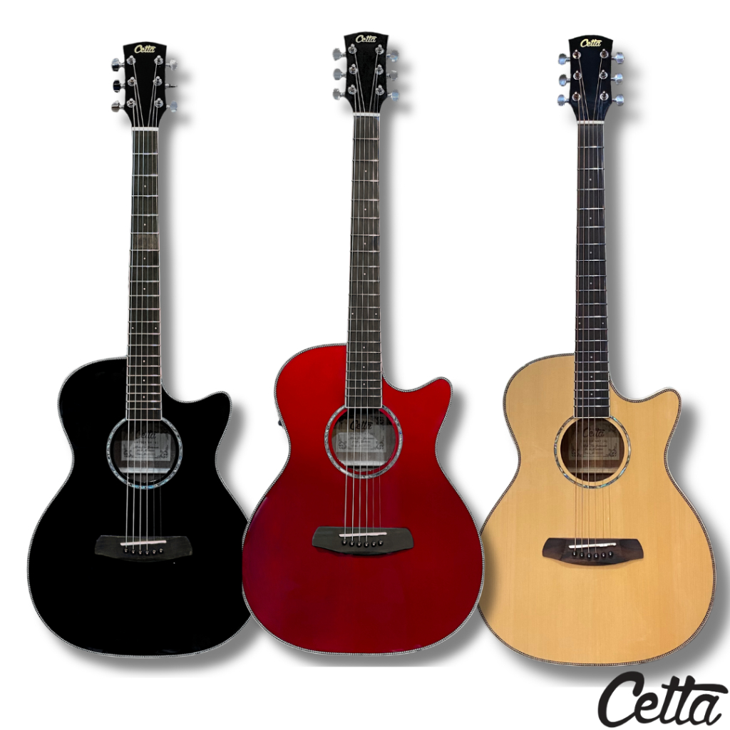 Jual Cetta OM28CE Acoustic Guitar with Pre-Amp | Gitar Akustik Elektrik ...