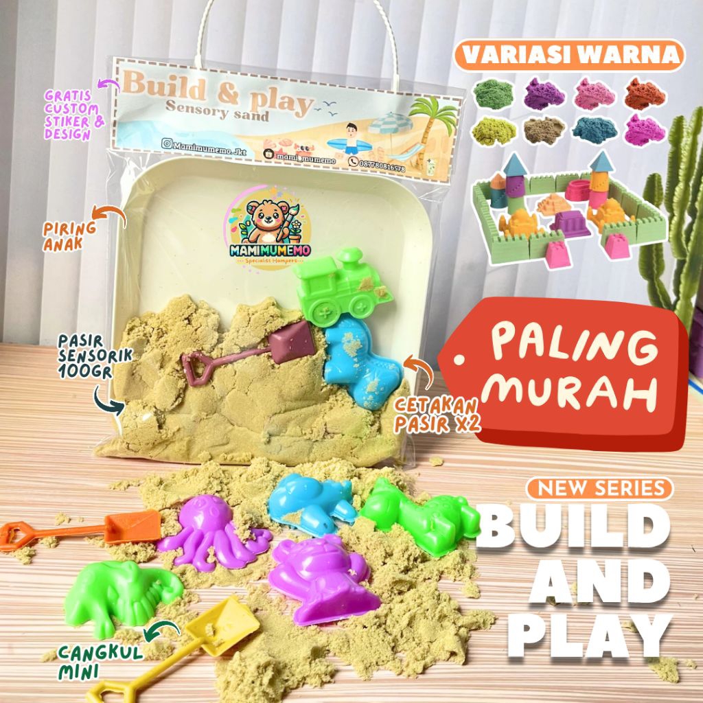 Jual [Ready Stok] Build and Play (BAP) + Piring - Hampers Ulang tahun ...