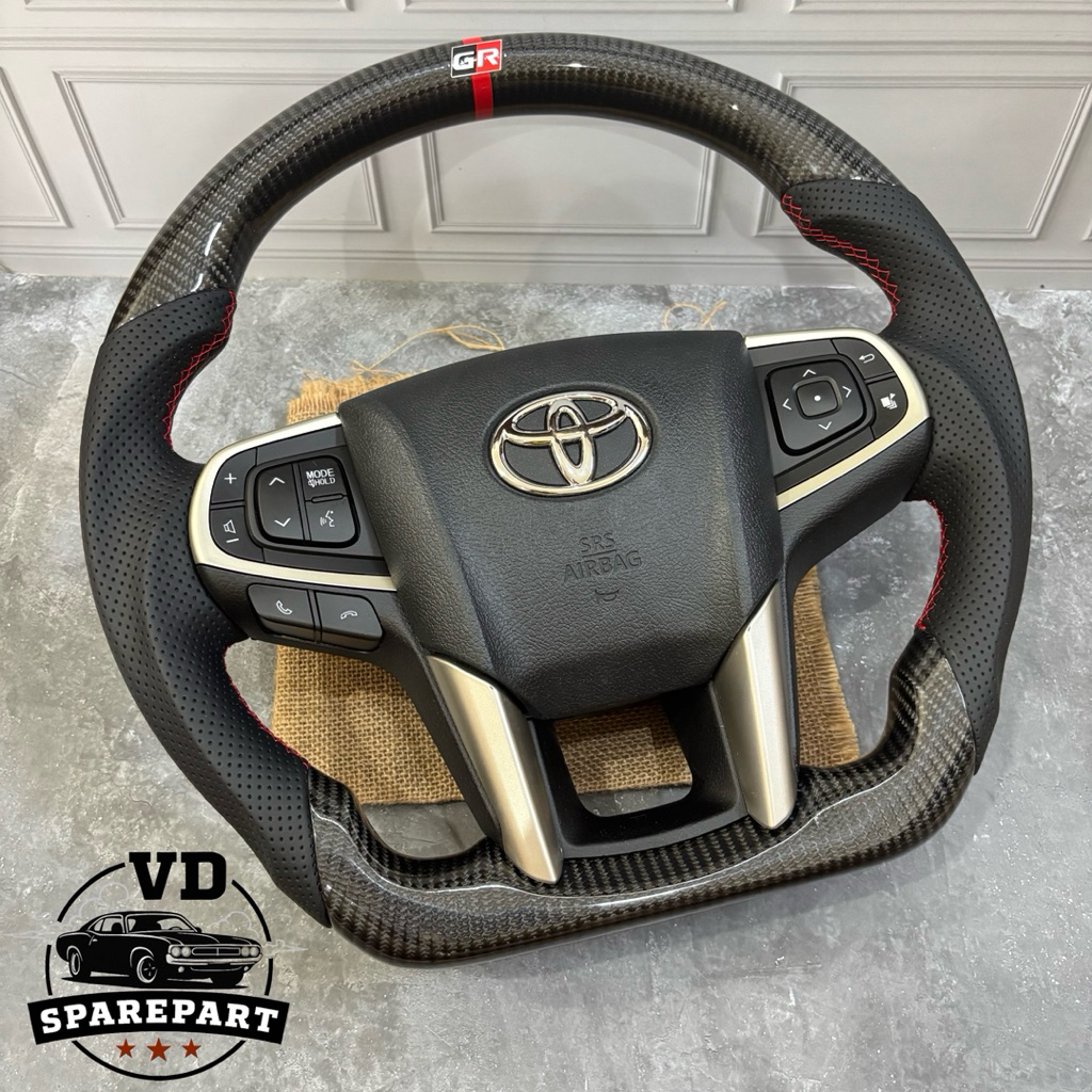 Jual Stir Steer Innova Reborn Carbon GR Pnp Untuk semua toyota Upgrade ...