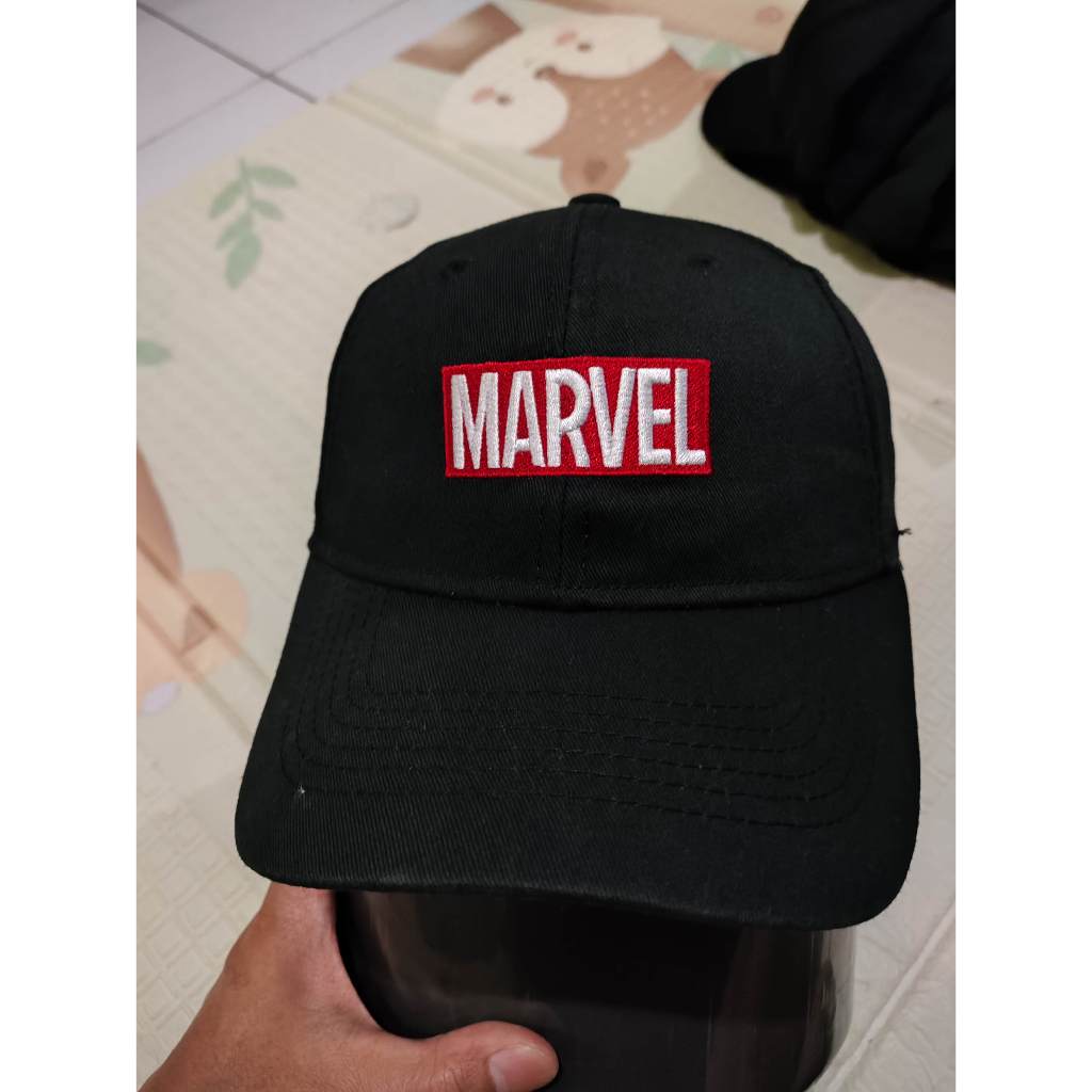 Jual Marvel Topi Hitam | Shopee Indonesia