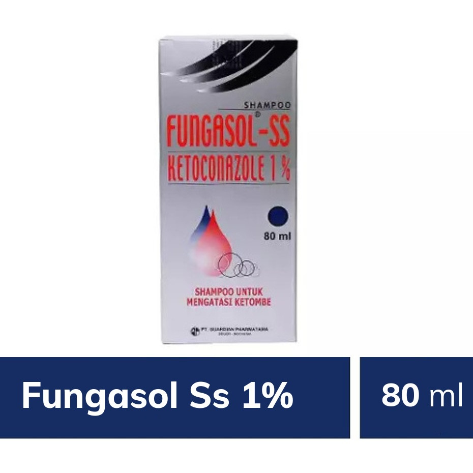 Jual FUNGASOL SS 1% – OBAT JAMUR KULIT & KETOMBE RINGAN (KETOCONAZOLE 1 ...