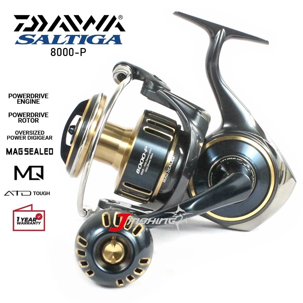 Daiwa 25 Saltiga 25000-P Moulinet À Rotation