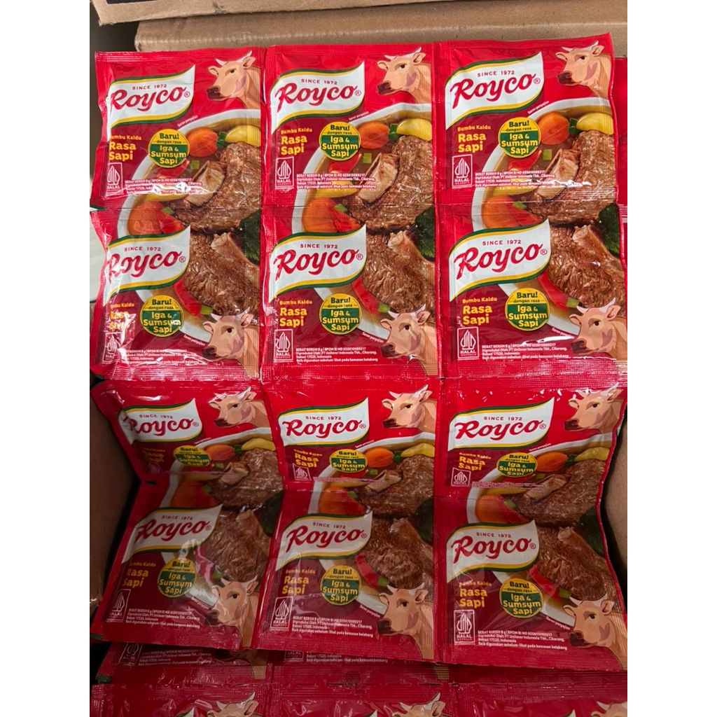 Jual Royco Rasa Ayam dan Sapi 10 dan 20 bungkus | Shopee Indonesia