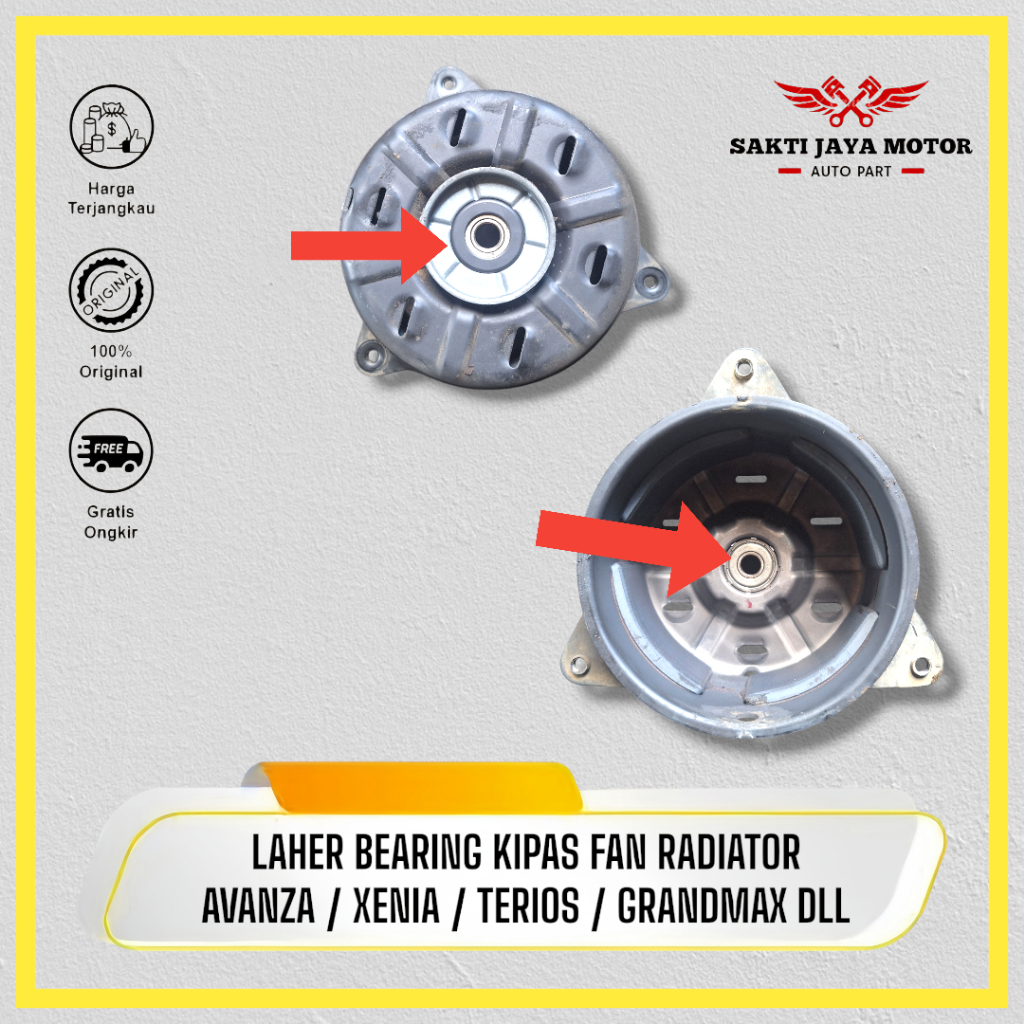Jual Joeley_Id Laher Bearing Kipas Fan Radiator Avanza / Xenia / Terios ...
