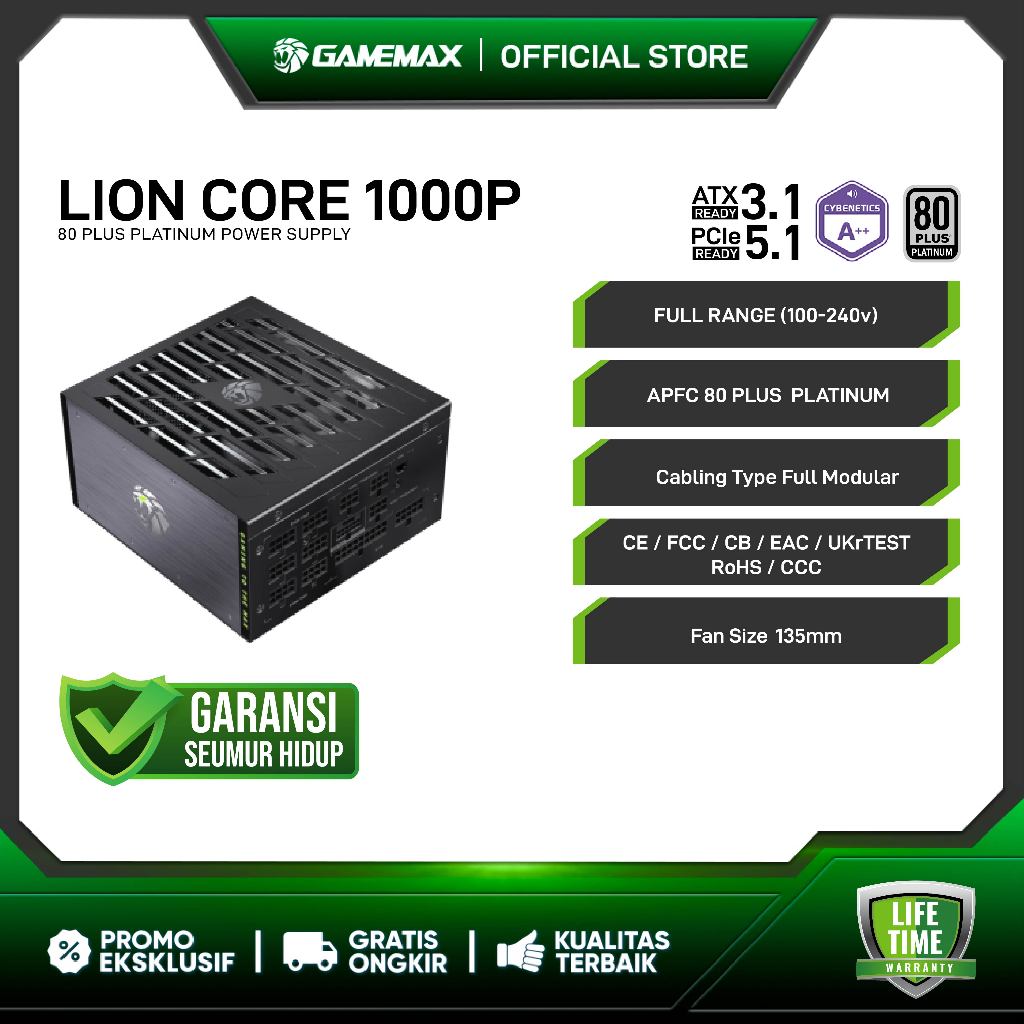 Jual Power Supply Gamemax LION CORE 1000P | Shopee Indonesia