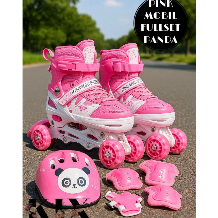 Jual KIX Sepatu Roda Model Mobil Fullset Lengkap dengan Helm dan Dekker ...