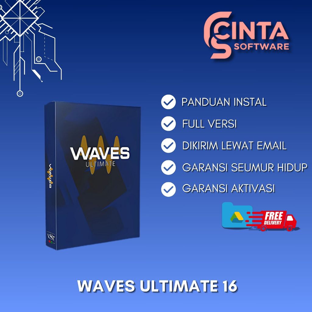 Jual (WIN/MAC) Waves Ultimate 16 2025 v25.06.23 Full Version (Versi ...