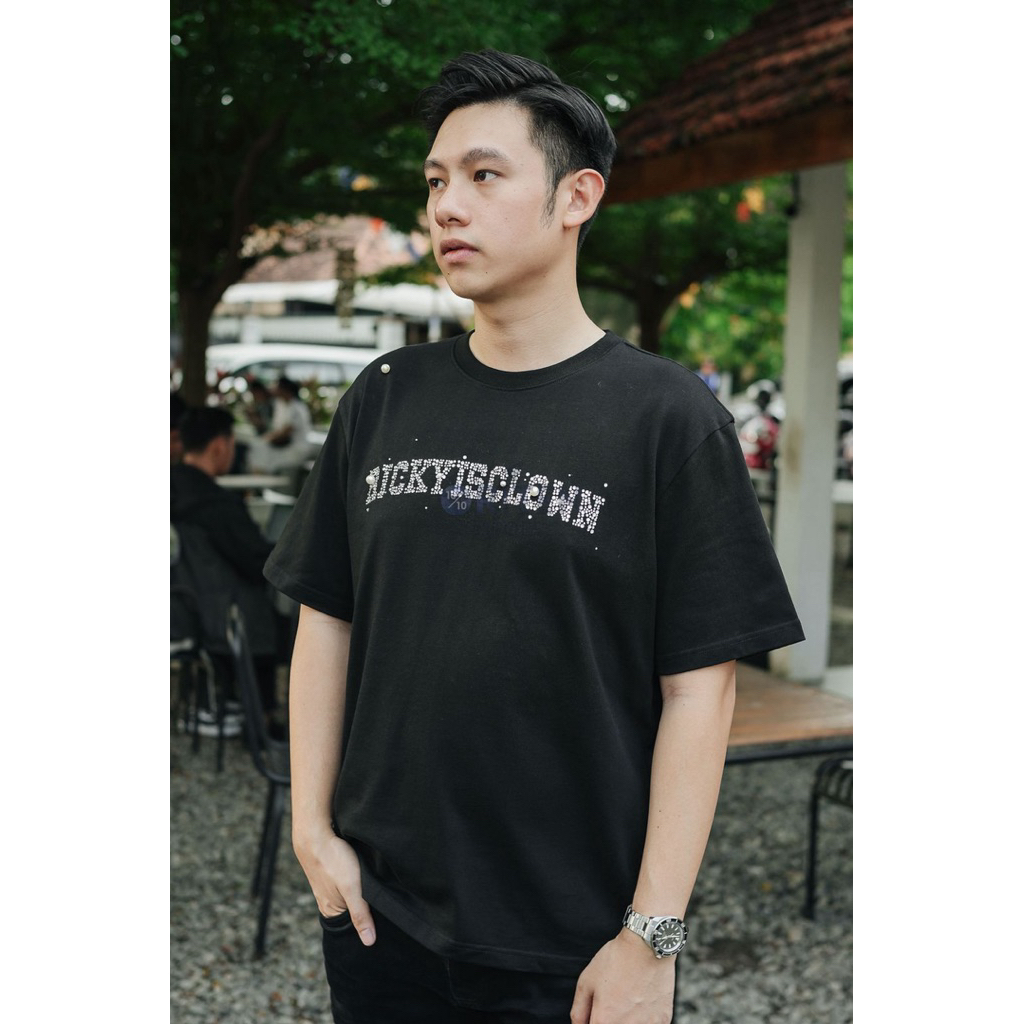 Jual RIC Ricky Is Clown Jewerly Smiley Tee Black Original / Baju Kaos ...
