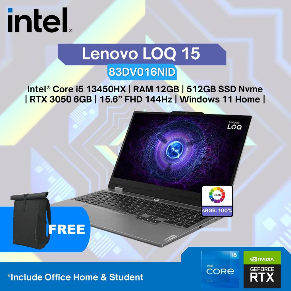 LENOVO LOQ 15 I5 13450HX RTX3050 6GB/ 12GB 512GB W11+OHS 144HZ  100SRGB 4ZRGB 2Y PREM+2ADP GRY