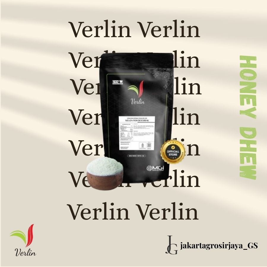 Jual Verlin Drink Powder 1kg honeydew / Bubuk Minuman Kekinian - Verlin ...