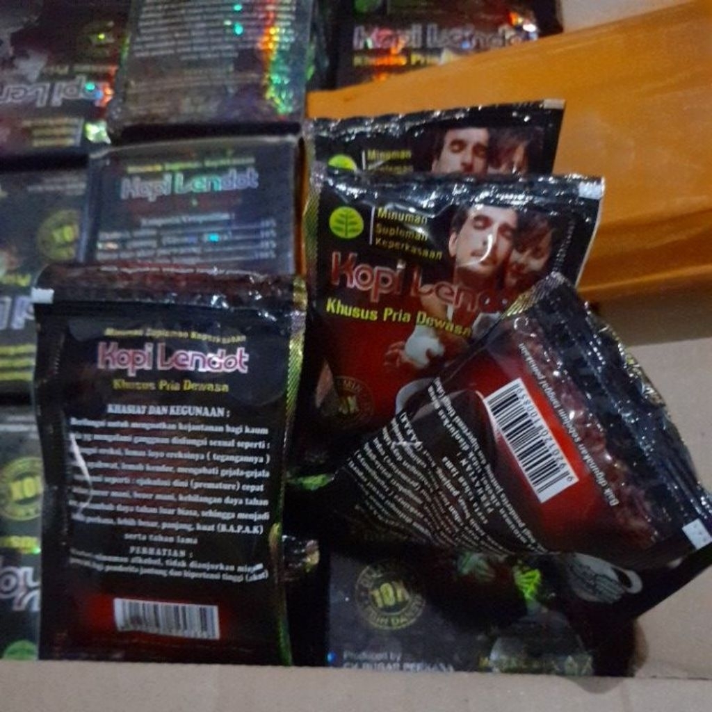 Jual KOPI LENDOT ORI - ECER 5 SACHET ATAU SATU BOX ISI 10 BUNGKUS KOPI ...