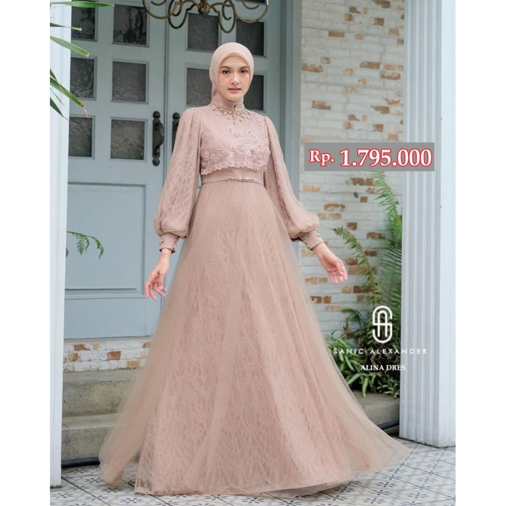 Jual Gamis Alina by Sanic Alexander | Shopee Indonesia