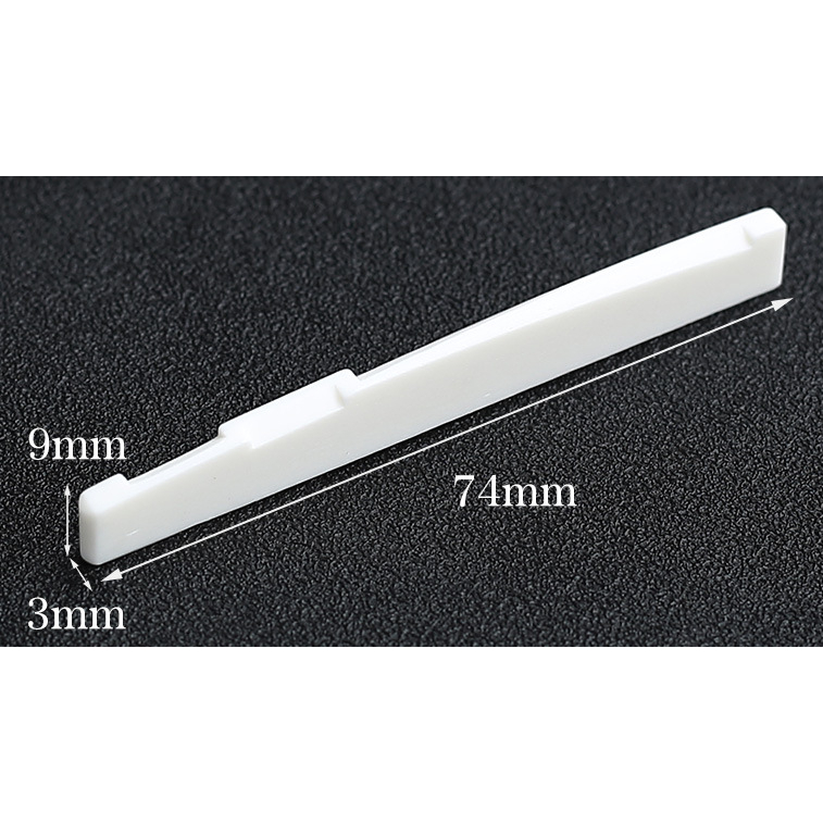 Jual Sadle Gitar akustik Tulang bone cow sapi folk strings 74mm cocok ...