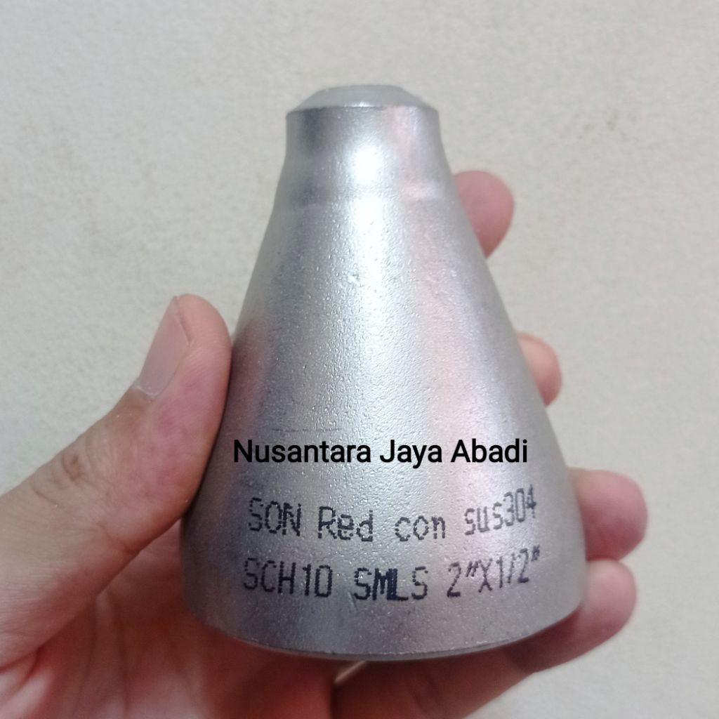 Jual Reducer Las Stainless 304 Sch 10 2 x 1/2 