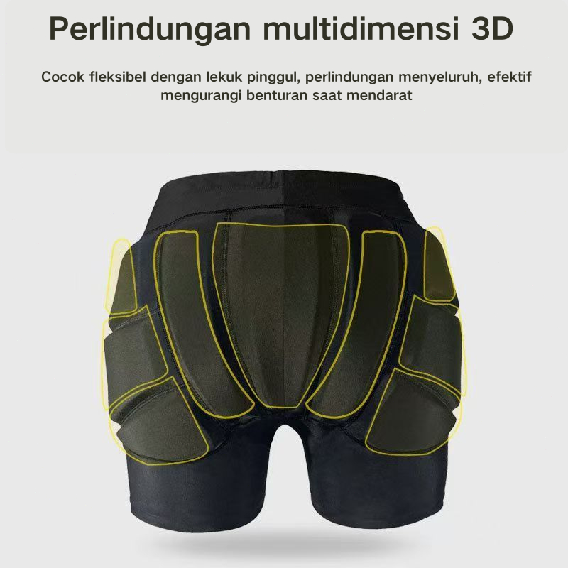 Jual Bantal Perlindung Figure Skating Hip Butt Protection Padding ...