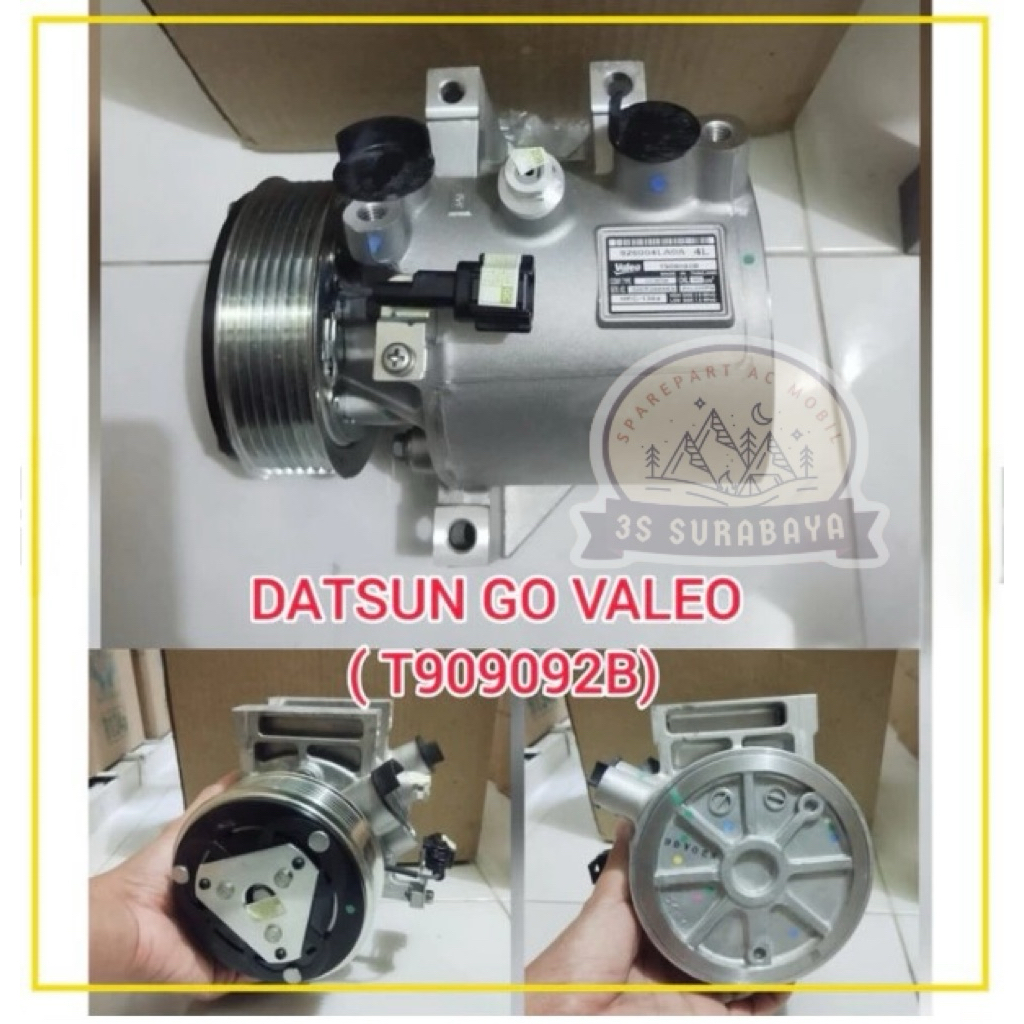 Jual Kompresor Datsun Go Asli Valeo Original Datsun go Panca Cross + Ac ...
