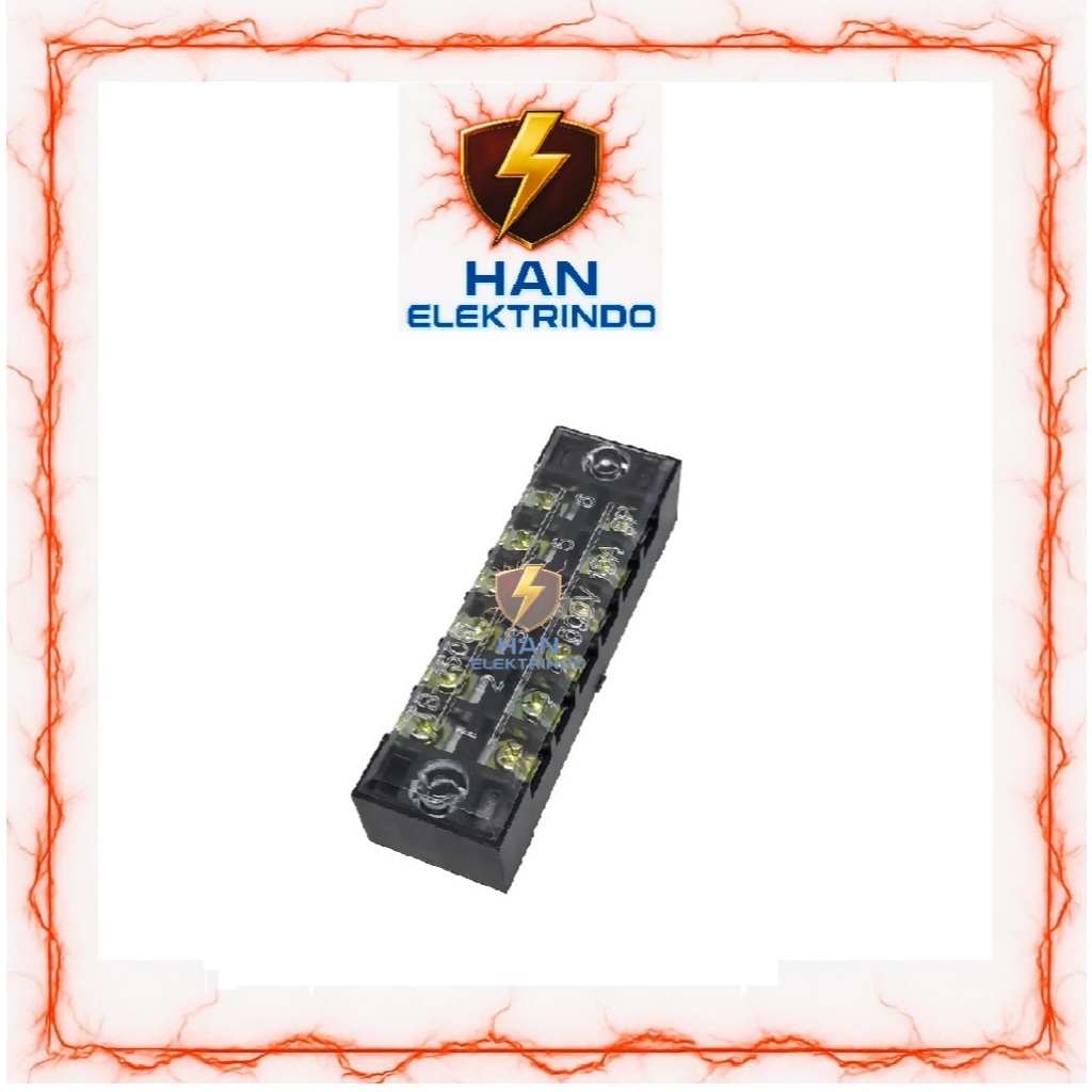 Jual Terminal Block Blok TB-1506 6P 6 Pole 15A 15 Ampere / TB1506 ...
