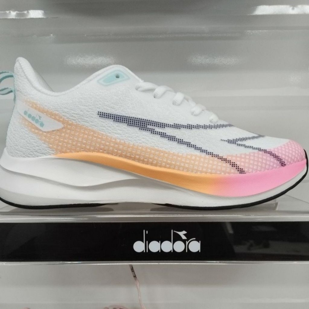 Jual DIADORA PURLO RU250902W RUNNING WOMEN SHOES_WHITE | Shopee Indonesia