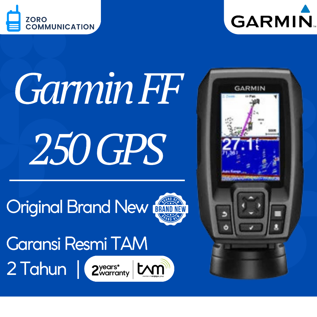 Jual Garmin FF250 FF 250 GPS – Fishfinder & GPS Baru Original Garansi ...