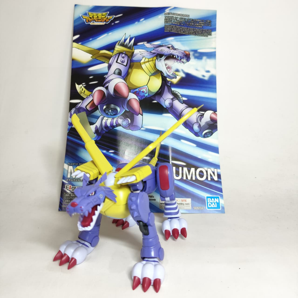 DIGIMON FIGURE-RISE STANDARD Metal Garurumon (Amplified) Bandai Model