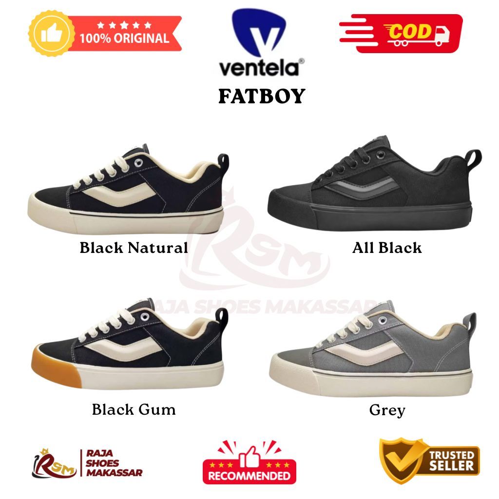 Jual (ORIGINAL-COD) Sepatu Ventela Fatboy - Ventela Shoes - Ventela ...