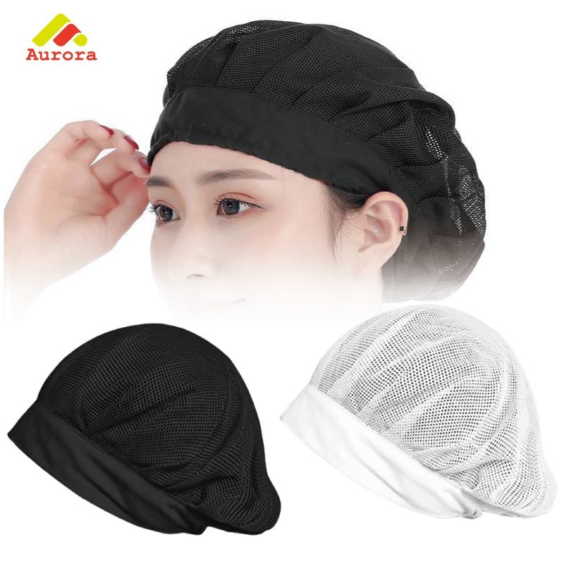 Jual Topi Koki Chef Hairnet Jaring Topi Perawat Kualitas Premium untuk ...