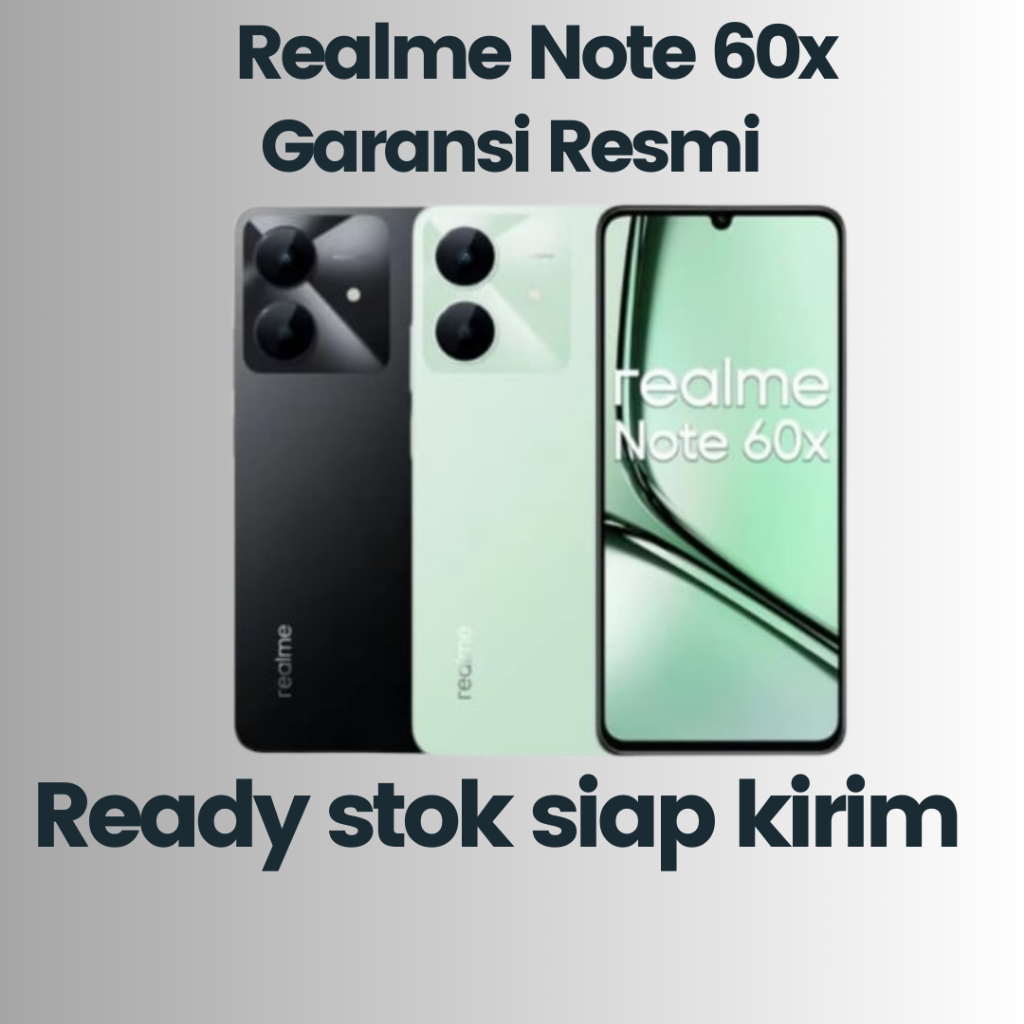 Jual Realme Note 60x 4/128 Garansi Resmi | Shopee Indonesia