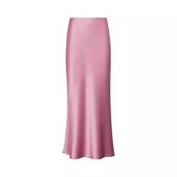 Rok Satin A Line Premium Anggun Mewah Flowy Look Korean SIZE S XXXL