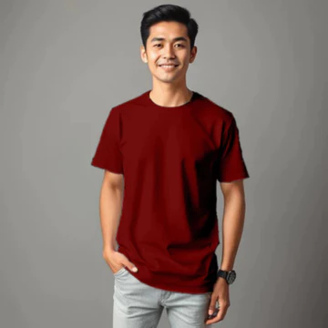 Kaos Polos Premium Pria Wanita – Baju Atasan Oblong Lengan Pendek Unisex