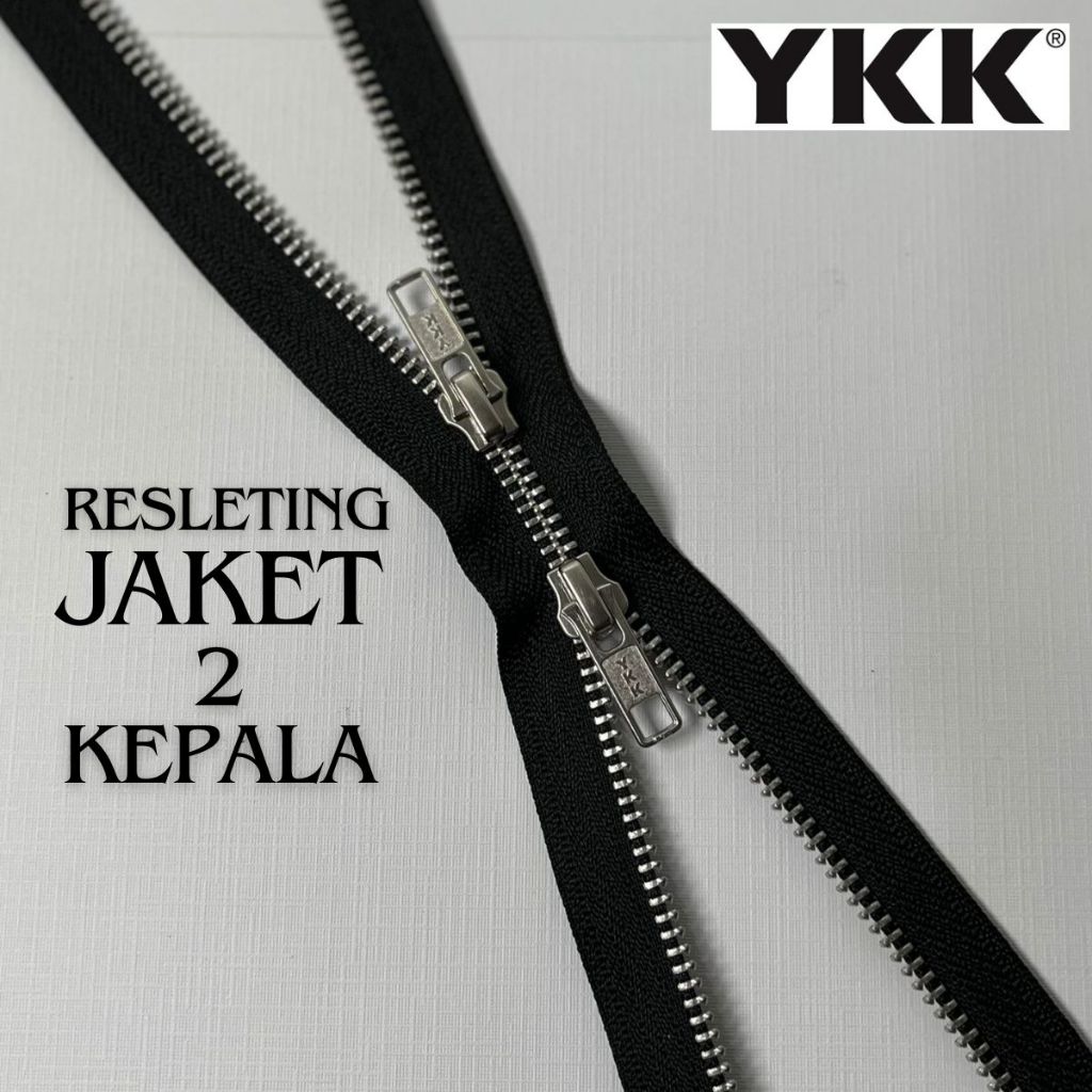 Jual Resleting Jaket Metal Double Kepala 2 …