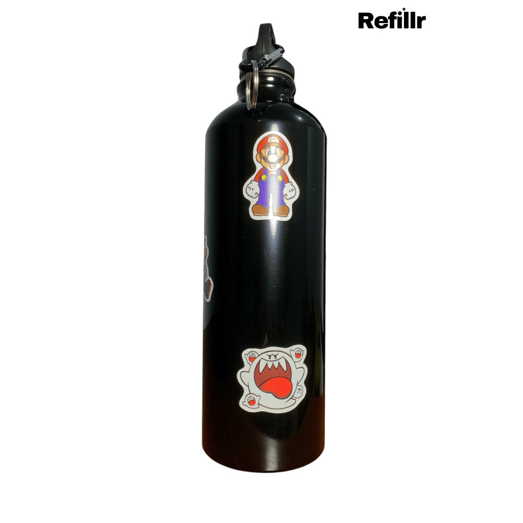 Jual Botol Refillr Super Mario / Botol Band Tumblr Keren / Botol ...