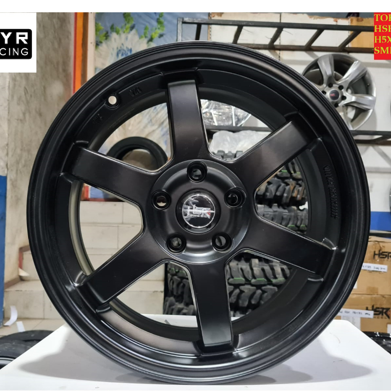 Jual VELG HSR TOKYO R17 H5X114 MODEL TE37 BISA UNTUK XPANDER,INNOVA ...