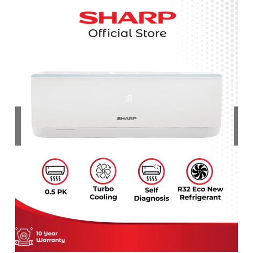 Jual (INSTANT) AC SHARP AH-A5ZCY/ZEY 5.000 BTU/H 1/2 PK 344 WATT ...