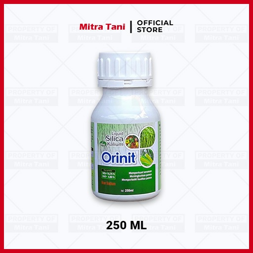 Jual ORINIT Pupuk Silika Kalium Cair Nutrisi Anti Roboh Rebah Padi ...