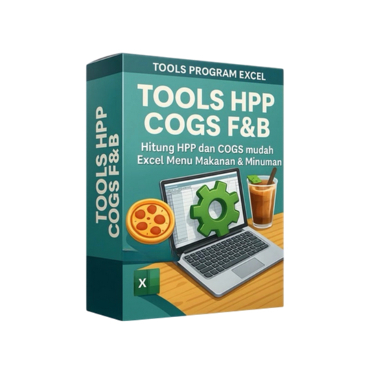 Jual Tools Hitung HPP Usaha Kuliner F&B - Excel COGS Bisnis UMKM ...