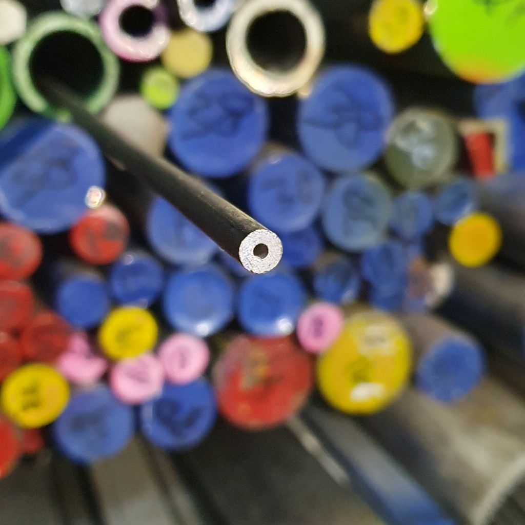 2 Stück) 3K-Kohlefaser-Rohre, Länge 500 Mm, Außendurchmesser 17 Mm