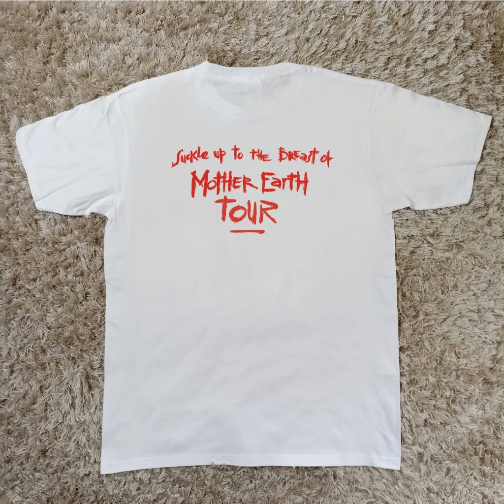Jual RED HOT CHILI PEPPERS RHCP - MOTHERS MILK / EARTH TOUR T